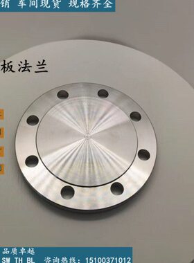 专业生产国标HG/T20592双相钢2205盲板法兰BL DN65 PN40