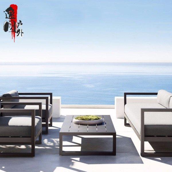 简约双人单人庭院花园工业小区休闲户外藤编沙发阳光房家具组合,住宅家具,户外沙发,淘宝优惠券,粉丝福利购,淘宝优惠卷