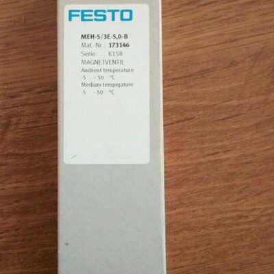 现货销售德国FESTO 电磁阀 MEH-5/3E-5,0-B 173146 全新原装