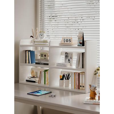 简易桌面置物架桌上小型增高立式多层窄书架家用书本收纳架整理架