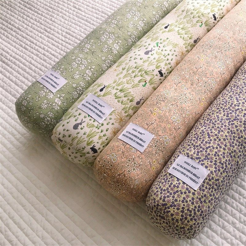 韩国碎花宝宝多功能睡觉安抚夹腿圆柱长条可拆洗抱枕可定制尺寸,居家布艺,靠垫/抱枕,淘宝优惠券,粉丝福利购,淘宝优惠卷