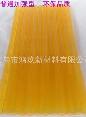 黄色热热熔加胶棒mm11mm环保FLW强型溶胶条整箱12公斤厂7家