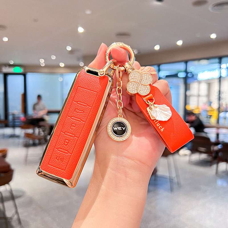 适用长城魏派钥匙套vv5摩卡vv7gt拿铁vv6玛奇朵魏wey蓝山圆梦壳扣