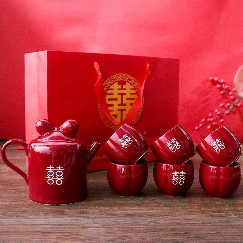 敬茶杯婚茶具套装改茶杯结口茶壶送新人喜陪嫁结KJ165415婚礼物家,节庆用品/礼品,喜碗/敬茶杯,淘宝优惠券,粉丝福利购,淘宝优惠卷