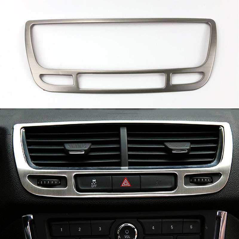 适用13-18款欧宝沃克斯豪尔Mokka中央控制台中控出风口装饰框汽车