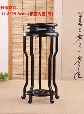 红木紫光檀底座花几花瓶具玉型器黑檀文件玩茶摆JUE底座微盆景花