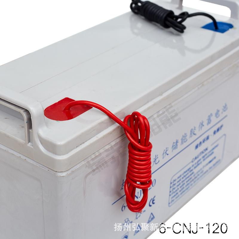 实力55厂1工维2v120ah太阳能蓄电池路灯专蓄用电池免护蓄电池电瓶