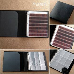 资659料收纳无酸底片册片盒菲林收藏底盒尘负片册正防片盒办公活