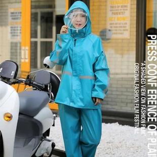 雨4衣雨裤 加厚耐用骑行0到0岁分雨3衣干活农民防雨衣服 体923套装