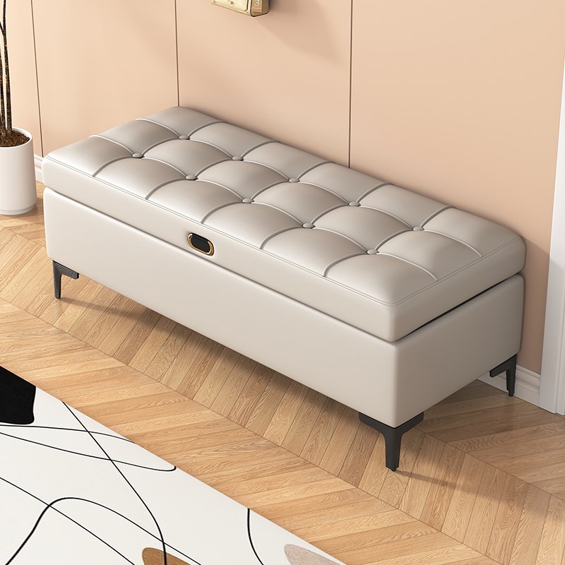 入户门口换鞋凳储l物收纳凳子可坐人床尾凳卧室服装店沙发凳试衣