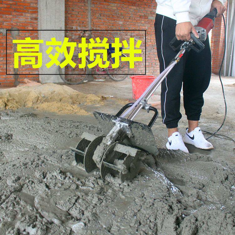 混凝土搅拌机水泥砂浆搅拌机干湿两用搅灰神器泥瓦工地用搅灰神器