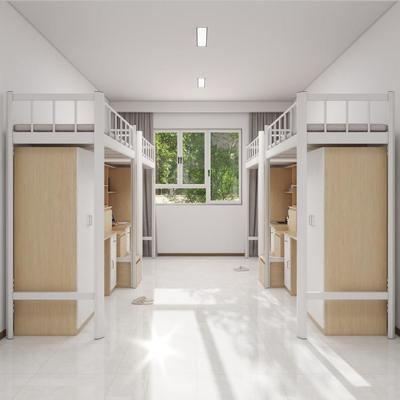 上床下桌合一体宿GYC-6875舍铁床职员工工厂寝室学生床组学人校连