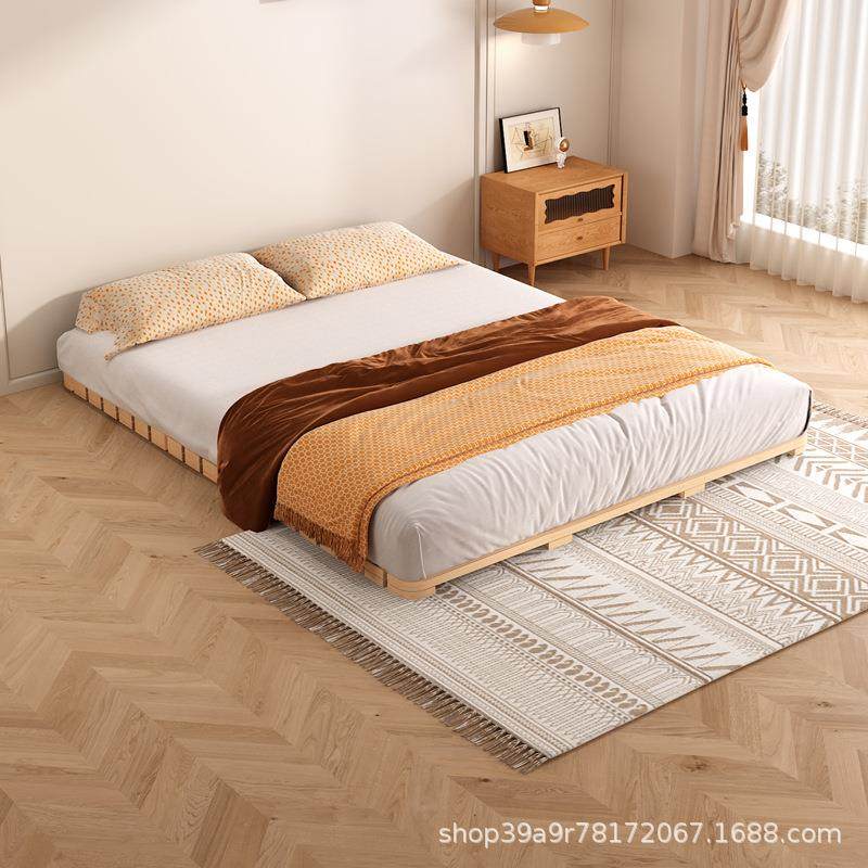 162床床架子排骨架房实木榻榻米矮落地床贴地租用打地铺床架人双,基础建材,脚轮/万向轮,淘宝优惠券,粉丝福利购,淘宝优惠卷