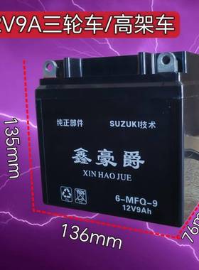 摩池托车电池53012维V摩托车电免护铅酸车电池弯梁踏板车跨骑