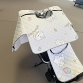 小型车全包 25年新款 夏季 电动车挡风被防晒防水加大加宽遮阳罩