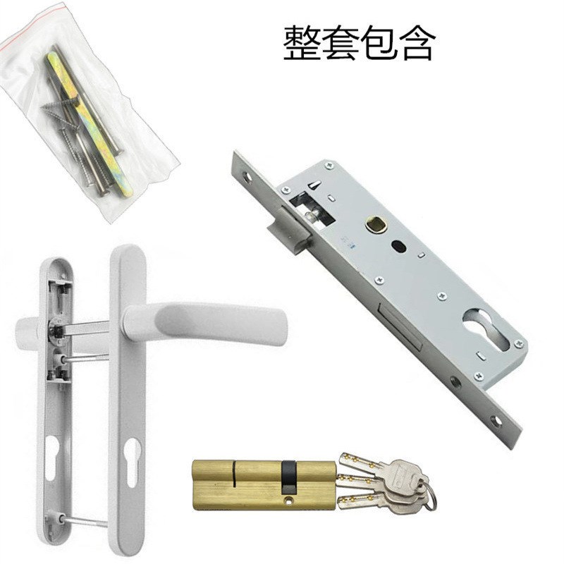 断桥单点锁铜耐用8535铝合金门常用款8520断桥门常用款阳台门锁