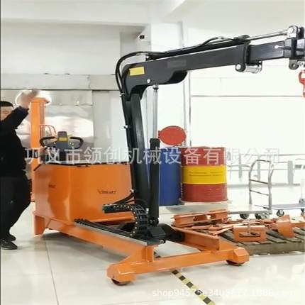 电池仓库吨移动电搬动液压1SOT运伸缩单臂2行走轮子起T重小型吊车