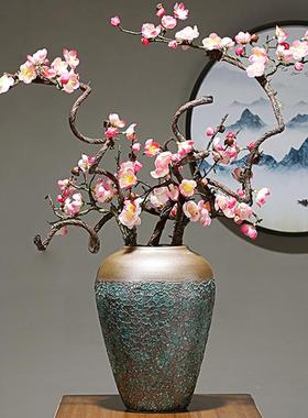 陶瓷器新式创意干品花花瓶设摆家居客厅XVI玄关装饰插花摆中件