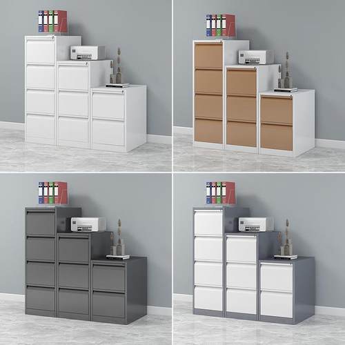 卡箱挂捞柜带锁抽屉文件柜柜AXSYH-WJG4档柜二三料四斗资挂捞柜收