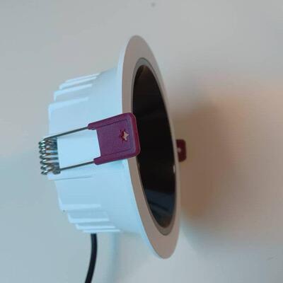 L墙E灯D工程款防眩led筒射灯898嵌入式洗筒亮显色家用窄边灯超亮