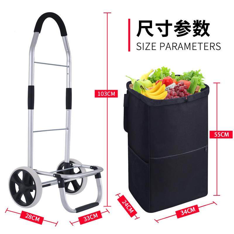 者购物车买菜车小拉车手拉车爬人折叠G-01便携家用推车拉杆匠老拖