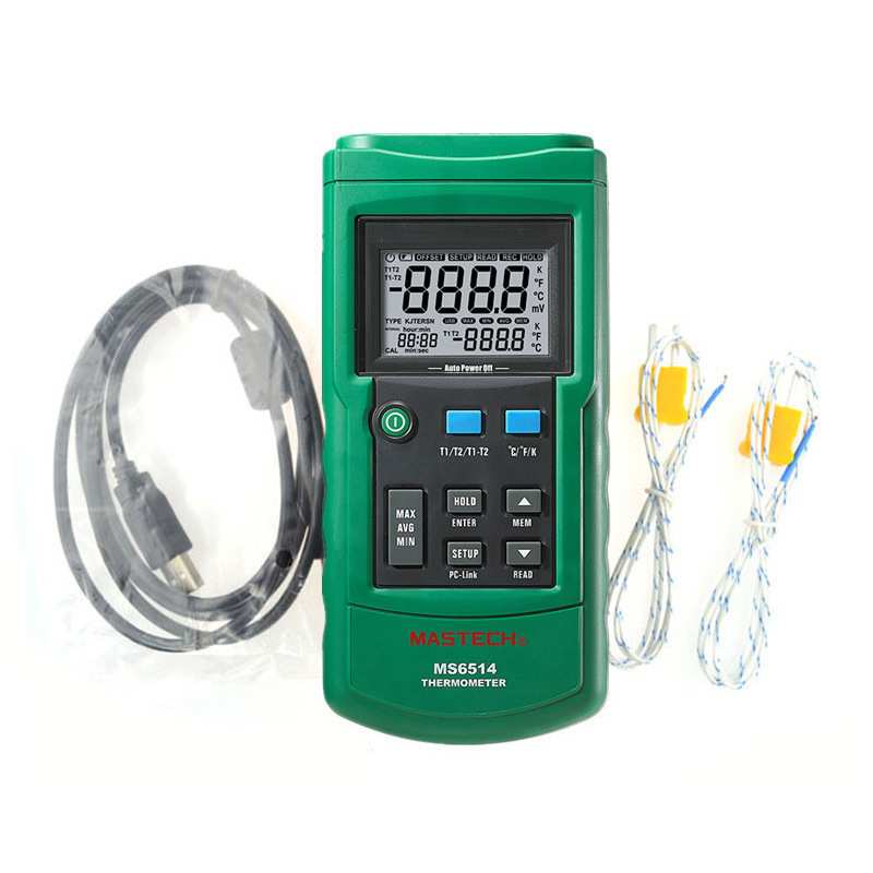 MASTECH华仪MS6508数字温湿度表手持式工业电子温湿度仪