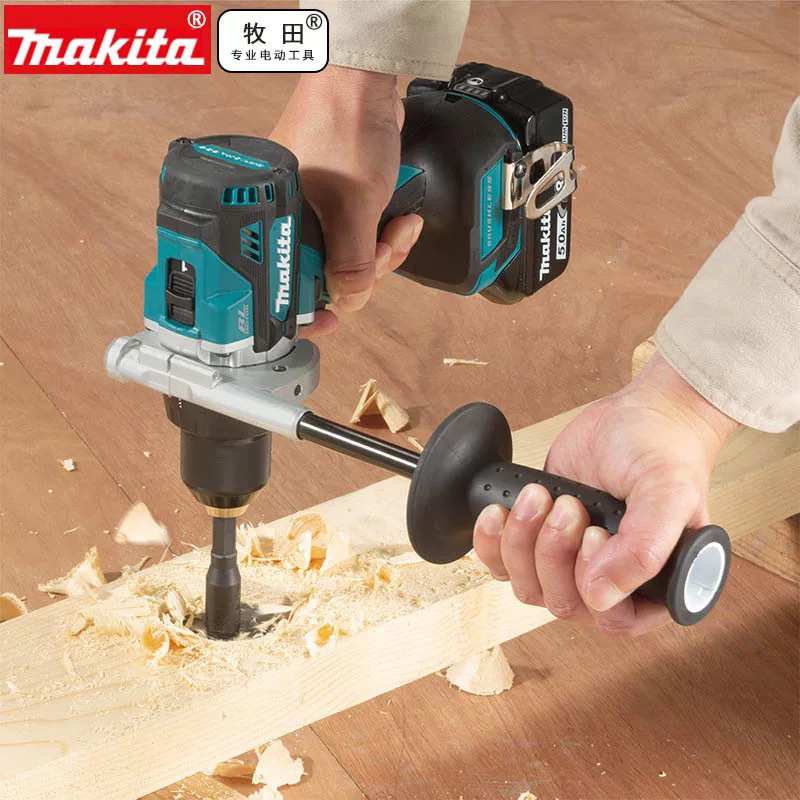 牧田无刷冲击钻DHP486大功率扭力工业级电钻18V锂电DDF486起子机