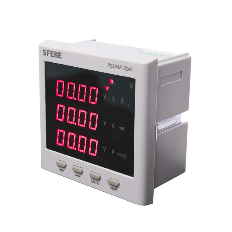 PS194P-2D4带4路模拟量输出交流有功功率表智能数显仪表