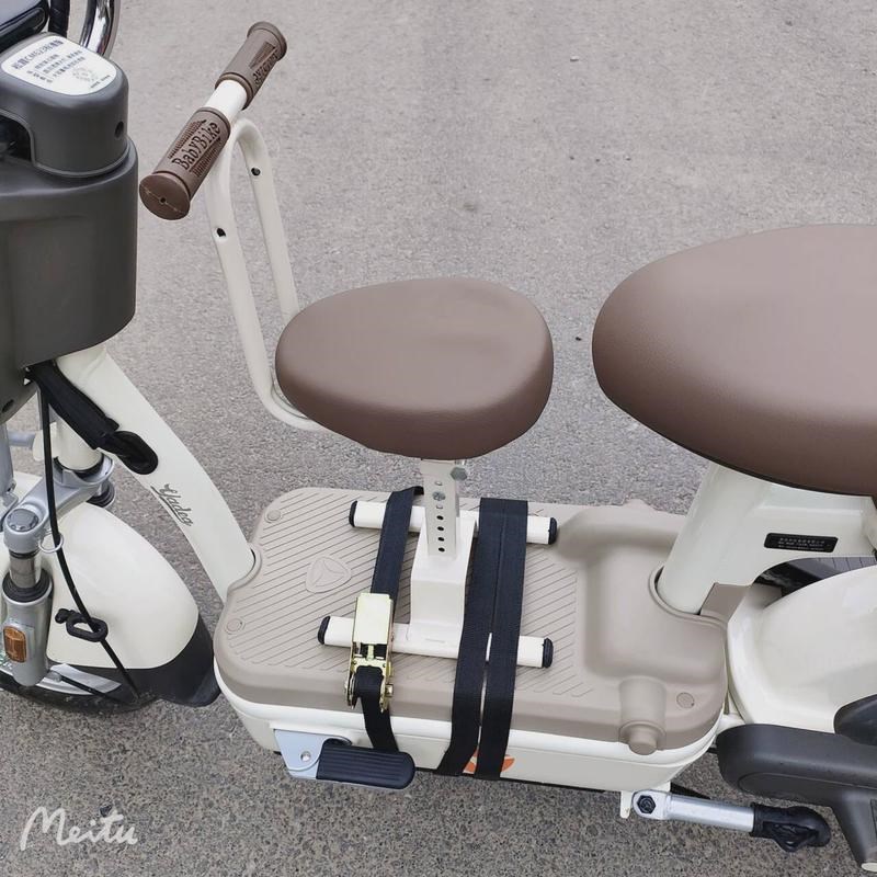 新款儿童座椅电动车儿童座椅前置宝宝座椅电动车宝宝座椅宝宝安全