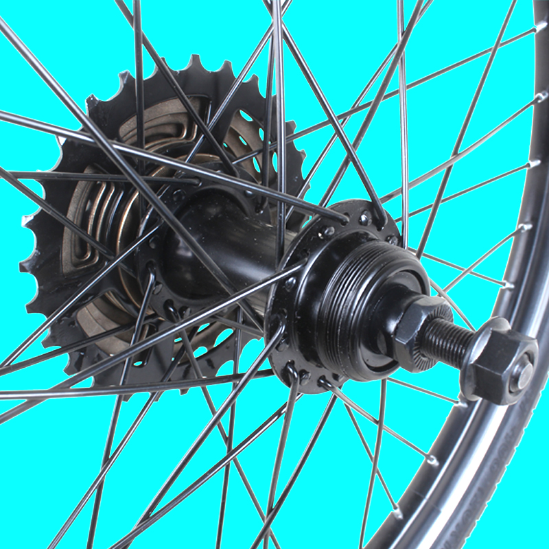 20寸变速406V刹自行车前后车轮组18/21/24速1.75/1.50/1.35胎