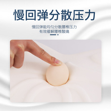 汽车腰靠护腰靠垫记忆棉腰垫腰枕车载靠背座椅垫头枕套装车内用品