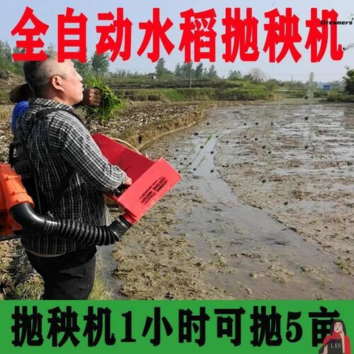 水稻抛秧机育秧i盘抛秧盘插秧机背负式水稻抛秧机插秧水稻种植厂