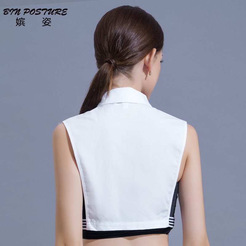 白色纯棉假领子女百搭假领配毛衣春夏秋冬假衬衫衣领多功能装饰领