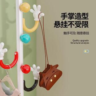 儿童色衣架厂家家彩用简约落帽地挂衣架卧式室多功能衣儿童衣帽帽