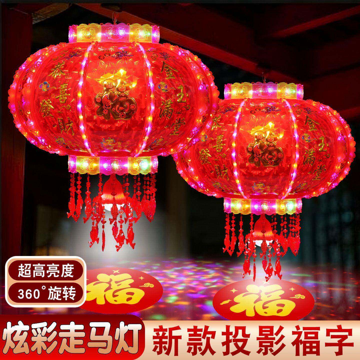 2026新年饰装红灯笼中式灯笼宫灯商场光布春节纸JYP灯笼置创意发