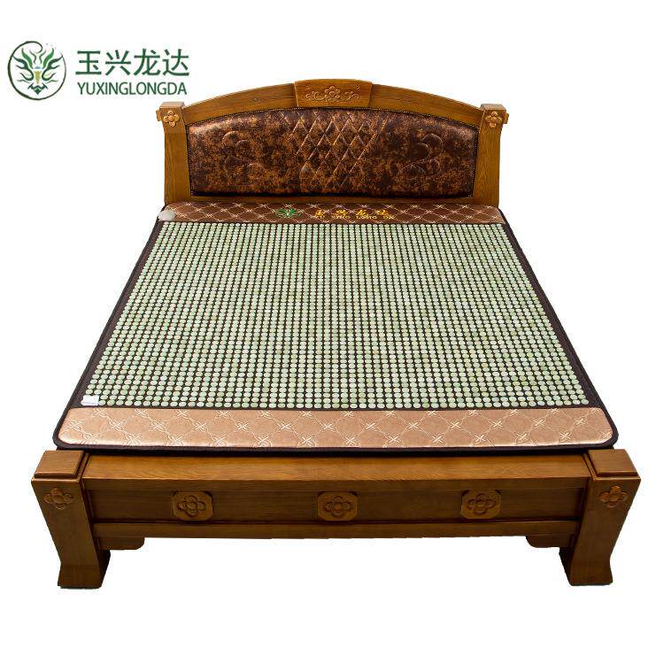 玉石床垫加LD-00141热锗粘石玛琳床垫片岫玉床托远垫双温双控红外