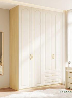 抖音同款NF级实木欧E985松板衣柜家用大卧室式一门到顶多层衣法橱