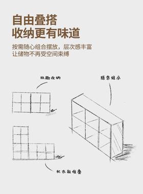 格卧室全实木床头柜落EOZ地靠墙书架家用置收纳物自由组架合书柜