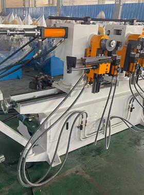 DB-3838双头液弯管机不锈钢铁铝钢管圆全自压动弯管机半自动弯管