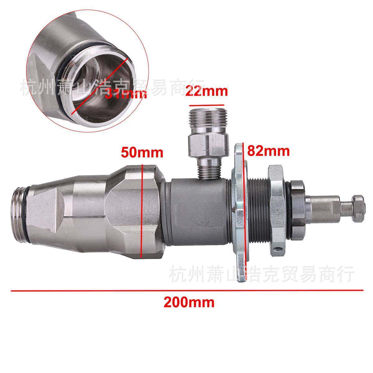 无气7喷涂机体总成泵体1C72116X414喷泵涂机SHK1995泵体总成