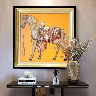 美式厅装画FM819583欧式大气沙饰发背景墙画组合挂客画餐厅轻壁画