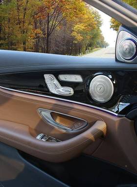 新奔驰E033级E30L碳纤维内饰改装车门面板装0饰贴新e2003le20l贴