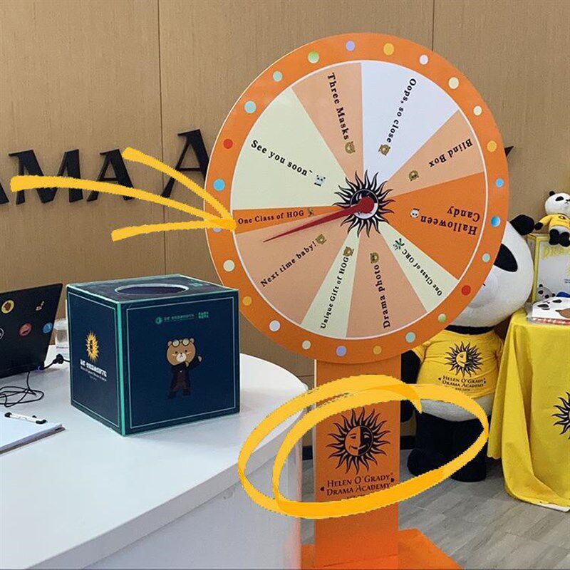 转盘幸运大转盘可控手动可擦写活动道具机小游戏摇奖定 制