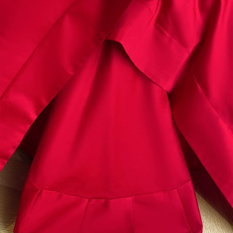 高档全棉结婚四件套大红色龙凤刺绣被套纯棉婚庆床上用品婚房喜被