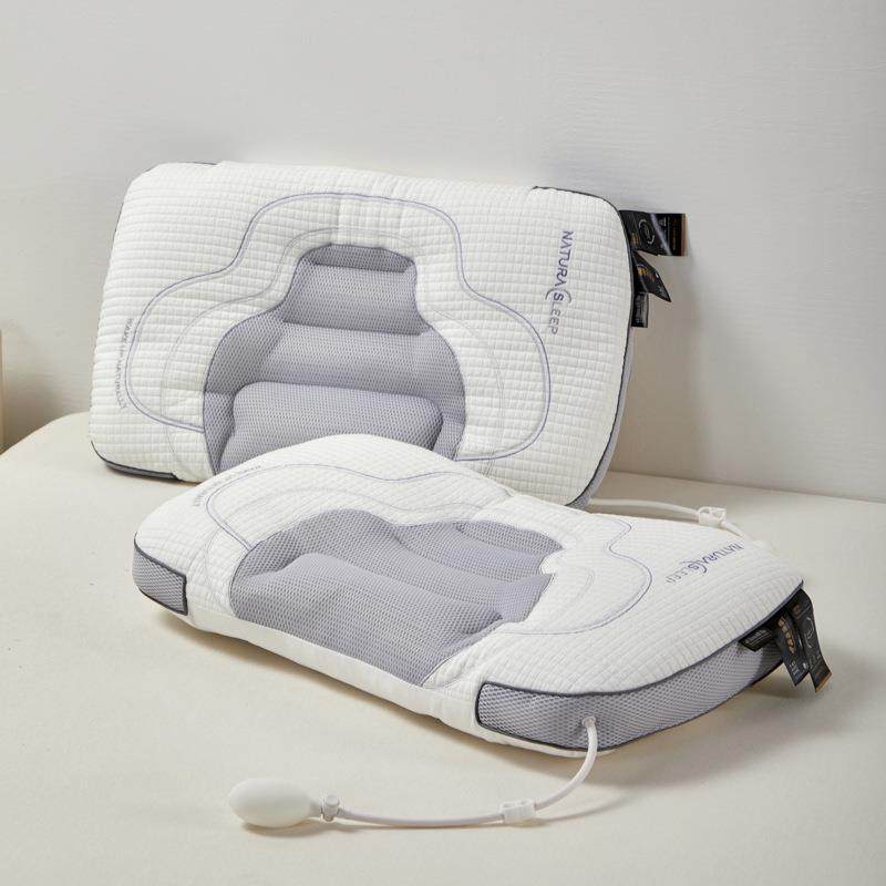 新款可调专节气枕囊充气眠用成人透气bEjaTA7e按摩护颈气囊枕芯枕,床上用品,功能枕/保健枕/养生枕,淘宝优惠券,粉丝福利购,淘宝优惠卷