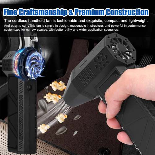 X6暴力风扇吹雪手车户外风扇高速持无刷X6洗电机暴力涡轮风扇