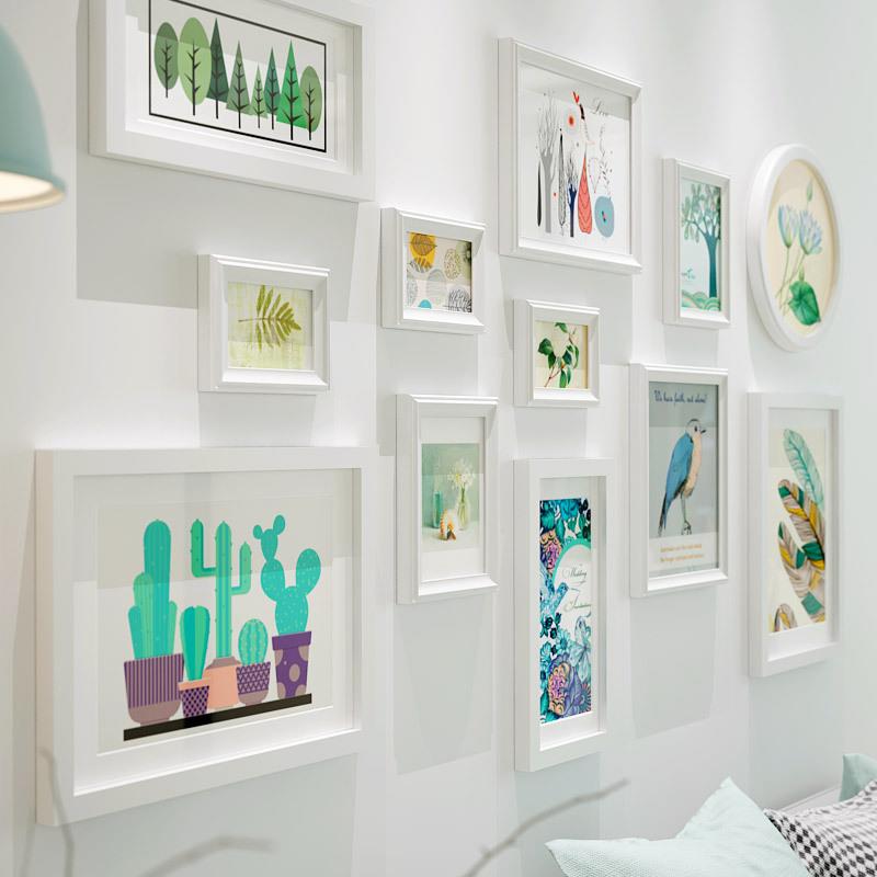 包金邮【零点9】0949094沃尔夫冈实木相/框创意照片墙相框墙/相框