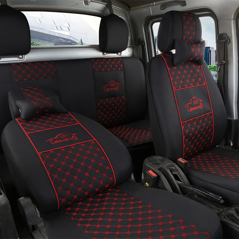 福田祥菱V2座套 v1小财鹿M1双排V3奥铃T3 M2Q大熊猫货车全包坐垫