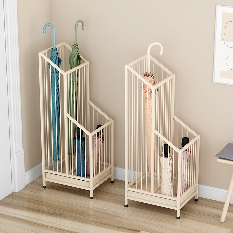 奶油色雨伞收纳架k商用伞架酒店电梯入户门口雨伞桶家用雨伞置物