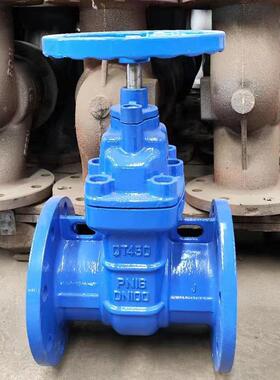 球墨铸铁暗护杆闸26064阀Z45T-阀16Q人防防闸硬闸密封闸阀铜芯阀